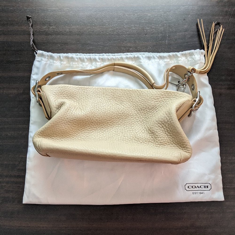 Coach Cream Hobo Bag